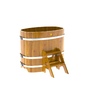 Купель BentWood овальная из лиственницы (0,76х1,16 м.), h=1 м. Натуральная Рустик доступна в интернет-магазине фото - 1 BentWood овальная из лиственницы (0,76х1,16 м.), h=1 м. Натуральная Рустик купель фото фото - 1