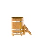 Купель BentWood овальная из лиственницы (0,76х1,16 м.), h=1 м. Натуральная Рустик доступна в интернет-магазине фото - 3 BentWood овальная из лиственницы (0,76х1,16 м.), h=1 м. Натуральная Рустик купель фото фото - 3