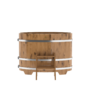 Купель BentWood овальная из дуба (0,69х1,31 м.), h=1,1 м. Натуральная Премиум в наличии с доставкой фото - 4 BentWood овальная из дуба (0,69х1,31 м.), h=1,1 м. Натуральная Премиум купель фото фото - 4